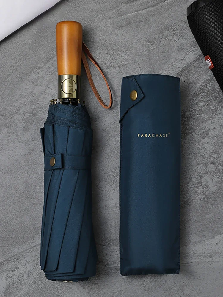 Golf Umbrella Large - Paraguas WUmbrella Impermeable de Doble Capa,