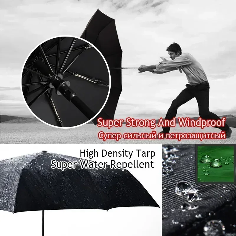 Paraguas inverso de lujo para  - Golf Umbrella Large reseña y precio