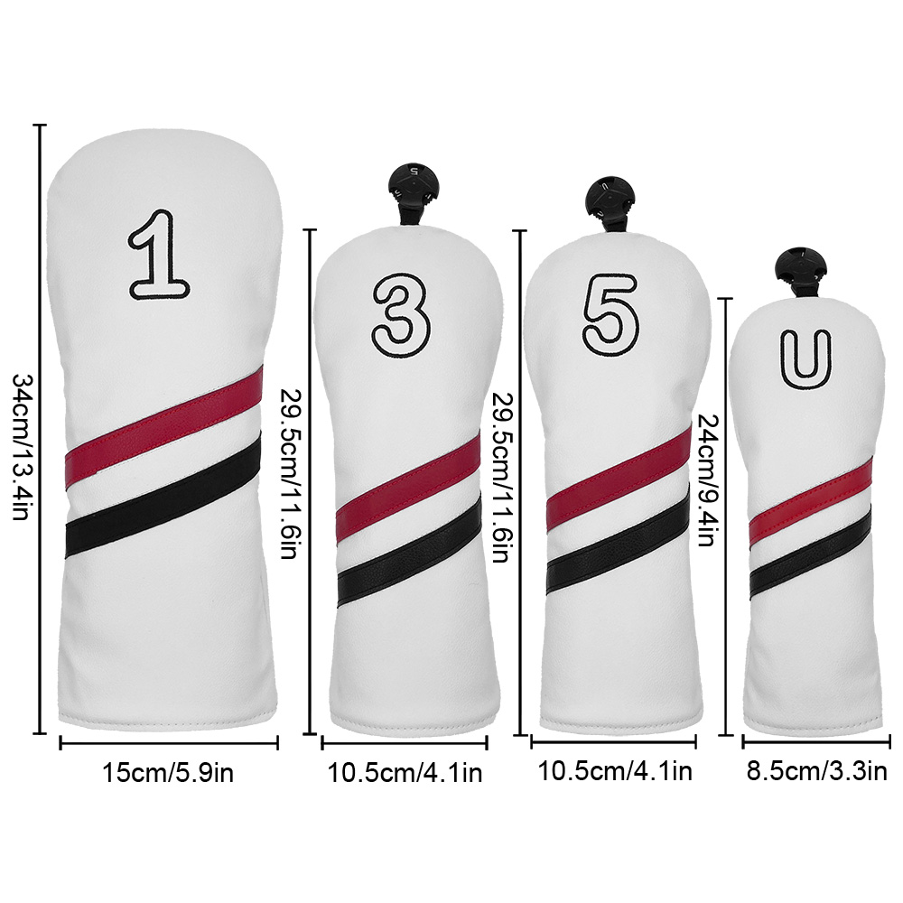 1/4 piezas de funda para palos - Golf Clubs reseña y precio