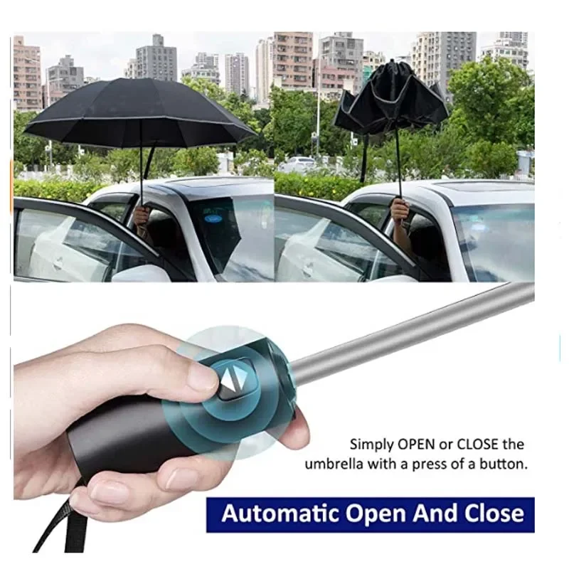 Paraguas plegable inverso comp - Golf Umbrella Large reseña y precio