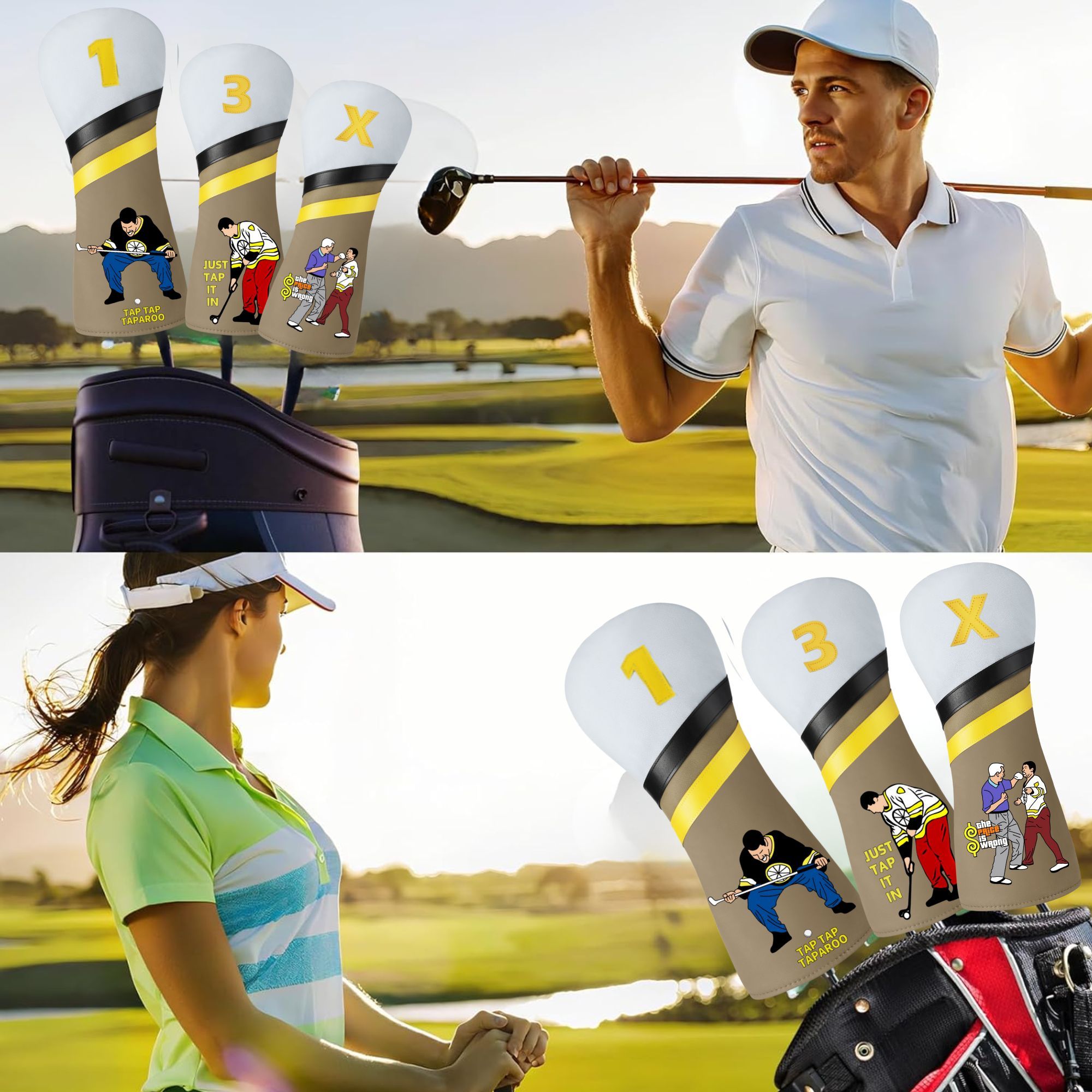 Divertida funda para palos de  - Golf Driver reseña y precio